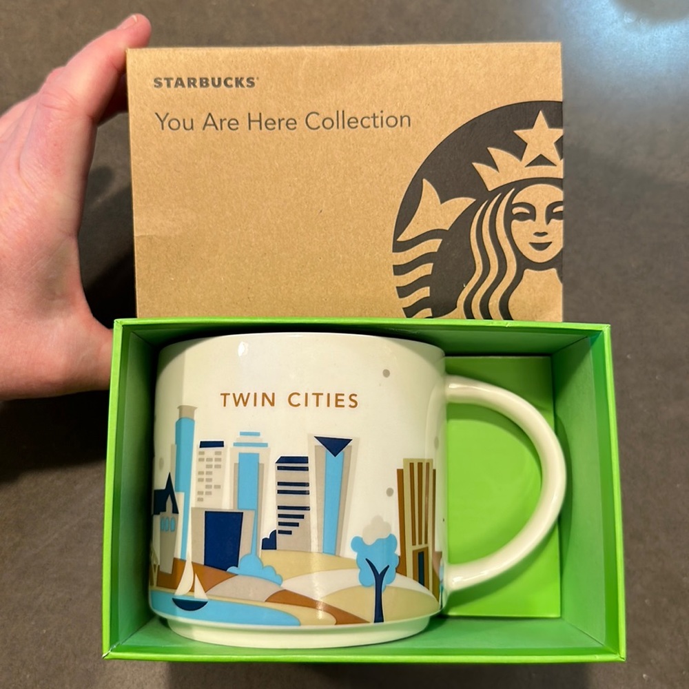 Starbucks TWIN CITIES mug NEW retired style You are here collectio…